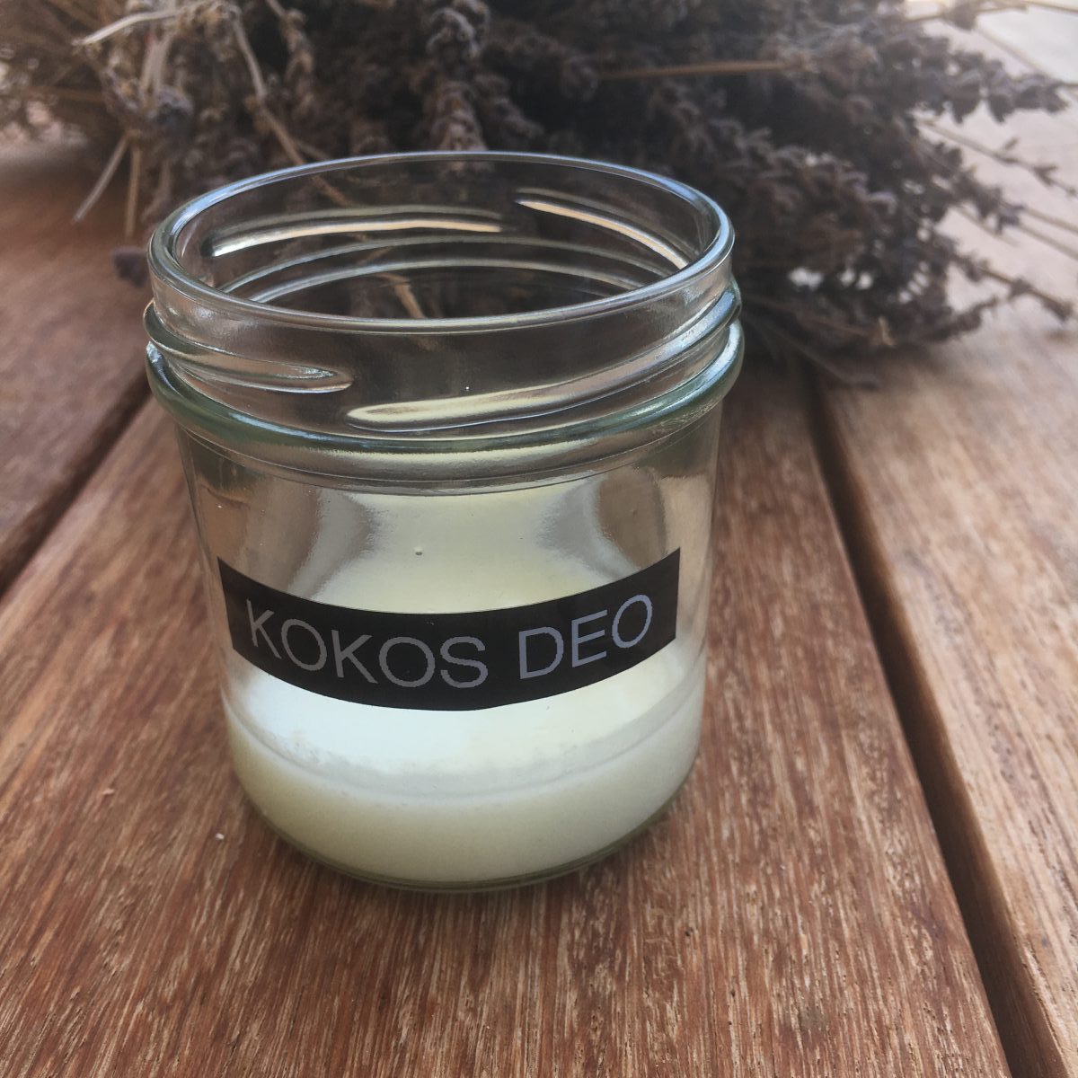 Deo DIY mit Kokosöl